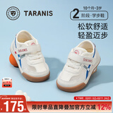 泰兰尼斯秋冬新款学步鞋童鞋女童软底机能鞋男童包头宝宝鞋网面透气面包鞋 白/蓝 夏款-单网 23 内长15cm 脚长14.0cm