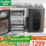 康宝（Canbo）304不锈钢消毒柜家用台立式婴儿奶瓶碗筷高温二星双门热御风消毒碗柜【政府补贴】XDZ80-KT
