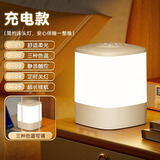 人体智能自动感应小夜灯衣柜卧室宿舍床头灯氛围充电起夜磁吸壁灯 床头灯-触摸开关（无感应模式） 小夜灯