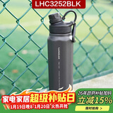 乐扣乐扣（LOCK&LOCK）探索保温保冷运动杯便携运动壶大容量水杯子946ML黑色LHC3252BLK