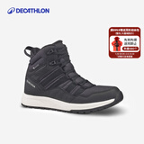 迪卡侬（DECATHLON）登山鞋男户外防水徒步鞋棉鞋保暖东北冬季雪地鞋雪地靴NH500 黑色-男款 41