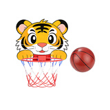 曼迪卡威蹦蹦床室内家用儿童1-3-10岁宝宝砰砰跳跳床小孩蹭蹭床玩具礼物 0.1米 【篮球框/颜色图案随机】 加厚护网/吸盘静音防滑腿