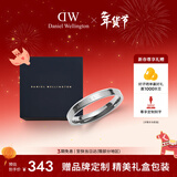 丹尼尔惠灵顿（DanielWellington）dw戒指女 经典系列情侣戒指 典雅银50号 新年礼物送女生 DW028