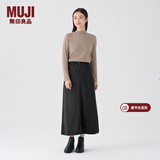 MUJI女式 灯芯绒 A字裙 长半身裙女冬季款裙子 美拉德BE09CC3A 深灰色 XL (165/74A)