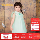 巴拉巴拉童装女童连衣裙宝宝夏装儿童裙子网纱国风旗袍裙