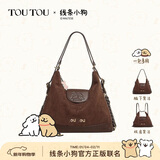 toutou线条小狗联名大容量托特包双肩通勤生日新年情人节礼物送女友