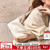 蔻一（Cnoles）晓风包hobo包女士小众高级感斜挎托特包通勤腋下包白色