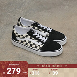 VANS范斯官方 Ward黑白棋盘格街头风拼接女鞋板鞋 黑白棋盘格 38.5