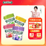 绿箭 薄荷糖脆皮软心糖 80g*4瓶 清新口气糖 接吻糖 休闲零食糖果