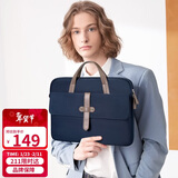 高尔夫（GOLF）电脑包男女14英寸苹果笔记本电脑包手提单肩斜挎包防泼水商务出差