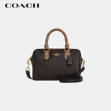 蔻驰（COACH）【品牌直供】女士ROWAN单肩斜挎手提波士顿包CAB16礼物
