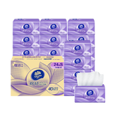 维达（Vinda）棉韧抽纸S码108抽24包 立体美压花餐巾面巾纸卫生纸擦手纸 整箱 3层 108抽*24包 整箱