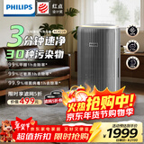 飞利浦（PHILIPS）空气净化器除甲醛神器新房急入住鼻炎专业家用宠物净化机除烟味病毒过敏原螨尘AC4228/04