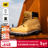 卡特（CAT）经典大黄靴马丁靴男鞋牛皮面固特异户外工装靴P725756P1EDC25 经典款 39