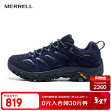 迈乐（Merrell）男女款户外越野徒步鞋MOAB GTX防水透气防滑抓地耐磨登山鞋 J037749藏青-3 GTX男款 40
