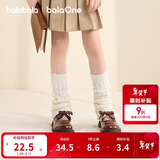 巴拉巴拉balaOne儿童袜子秋冬女童袜套中大童含羊毛堆堆袜套208425172002