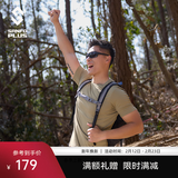 SANFO PLUS三夫户外轻锋速干T恤短袖圆领夏透气户外运动训练作战衫吸湿 棕榈绿 L