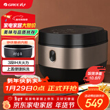 大松（TOSOT）格力电饭煲家用 4-5-8人大容量5L电饭锅柴火饭 多功能智能蒸煮 3段Ih加热饭煲【许我耀眼推荐】