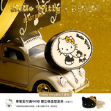 野兽派（THE BEAST）Hello Kitty x BEAST 苹果薰衣草椭圆车载香氛出风口香氛生日礼物