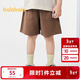 巴拉巴拉童装宝宝裤子婴儿裤子男童休闲裤儿童中裤2025夏短裤209225109201