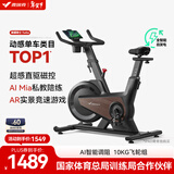 麦瑞克（MERACH）动感单车自发电家用健身房运动器材室内静音自行车 黑曜骑士Turbo 标准版-超感强磁控-AIMia私教