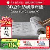 罗莱家纺 加厚床垫床褥 抗菌防螨席梦思保护垫榻榻米软垫 高约5.5CM