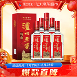 泸州老窖 特曲 老字号 浓香型白酒 52度  375ml*6瓶 整箱装 【送礼礼品】