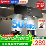 扬子抽油烟机家用大吸力吸排油烟机小户型小尺寸老式中式油烟机自动清洗厨房出租房自用壁挂脱排油烟机 【送户安装】30m³吸力+深腔不锈钢平网+一级能效