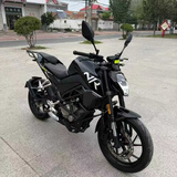 李绅春风NK250cc街车电喷水冷摩托车跑车ST125狒狒街跑跨骑重机车整车 黑色 牌证齐全可以上牌
