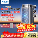 飞利浦（PHILIPS）空气净化器除甲醛神器新房急入住专业家用宠物净化机除烟味病毒过敏原螨尘AC9008