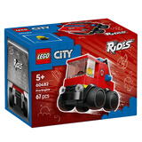 乐高（LEGO）积木城市60482 旋风车队鸣笛消防车男孩儿童玩具生日礼物摆件
