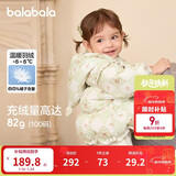 巴拉巴拉童装婴儿羽绒服女童宝宝冬季短款外套儿童保暖萌男童