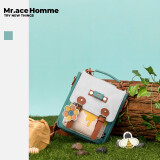 Mr.ace Homme-mracehomme小蜜蜂斜挎包可爱日系女学院单肩包甜美剑桥手提包 小蜜蜂系列