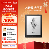 BOOX文石电纸书Poke6 6英寸墨水屏电子书阅读器电子纸 小屏阅读器便携看书读书学习平板电脑办公 黑色