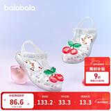 巴拉巴拉童鞋儿童凉鞋女童鞋子2025夏季沙滩果冻鞋防滑婴儿鞋209225141004