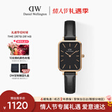 丹尼尔惠灵顿（DanielWellington）DW女士手表复古小方表轻奢小众石英腕表送女友情人节礼物DW435