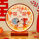 TaTanice结婚礼物送新人新婚礼物婚房床头灯长明灯陪嫁灯红色喜庆摆件礼物