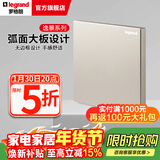 罗格朗（LEGRAND）开关插座面板 逸景系列米兰金色家用86型清单报价 空白面板