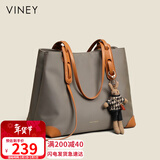 viney包包女包帆布托特包大容量品牌单肩大包生日情人节礼物送女朋友
