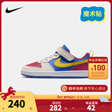 NIKE 耐克男女童休闲板鞋COURT BOROUGH魔术贴易穿脱儿童运动童鞋低帮 IM2182-633 31 【建议脚长19cm】