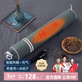 蜀国御 颈椎枕头荞麦决明子枕芯充气热敷枕头成人单人糖果圆柱形硬枕