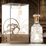 五粮浓香股份出品 兴隆 水晶至尊金 52度浓香型白酒 婚宴商务送礼收藏自饮 52度 500mL 1瓶 水晶亚克力