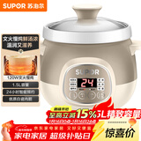 苏泊尔（SUPOR）电炖锅电炖盅 煲汤锅炖汤锅 燕窝炖盅 煮粥神器 电汤锅 电煮锅 婴儿辅食锅DG15YC818 1.5L多功能锅