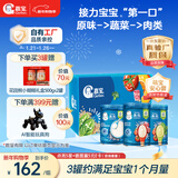 嘉宝（GERBER）原味+番茄牛肉+混合蔬菜味高铁米粉礼盒250g*3罐6月龄