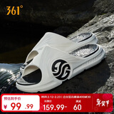 361°运动拖鞋男AG夏季篮球厚底沙滩休闲外穿凉拖鞋子男672126702F-7