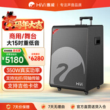 惠威（HiVi）15英寸高端户外音响大功率广场舞拉杆音响乐器音箱专业舞台演出重低音双话筒 MY15