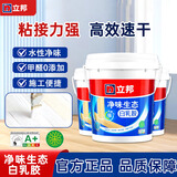 立邦净味生态白乳胶木工板专用高粘力手工白胶环保强力胶木工胶小罐试用装分装小桶装（1kg）