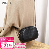 viney牛皮包包女包斜挎妈妈包中老年单肩小包生日情人节礼物送女朋友