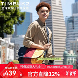 TIMBUK2拼色邮差包经典信使包斜挎包通勤包单肩挎包运动骑行背包送男友礼 黄色/红色环保款 S