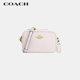 蔻驰（COACH）【品牌直供】女士JAMIE迷你手提单肩斜挎相机包白CQ875礼物次日达